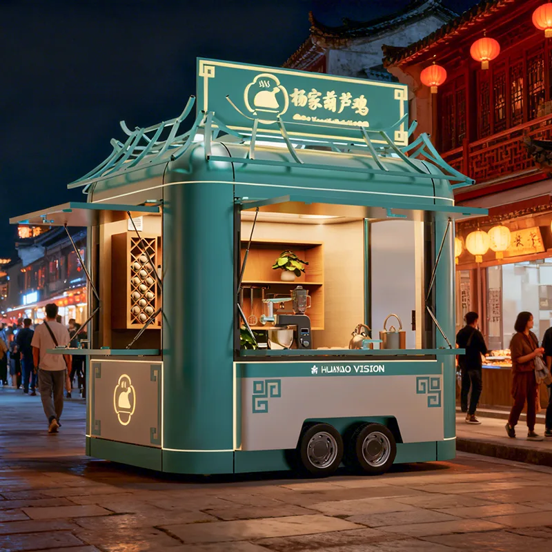 Tráiler de comida de café